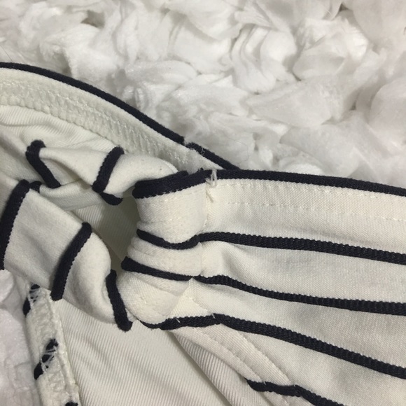 NEW! Topshop navy/ivory underwire bikini sz 10 - Picture 2 of 3